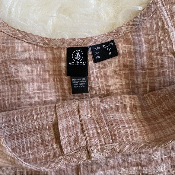 NWT Volcom Island Crush Dress in Stone, size XS - Picture 5 of 11